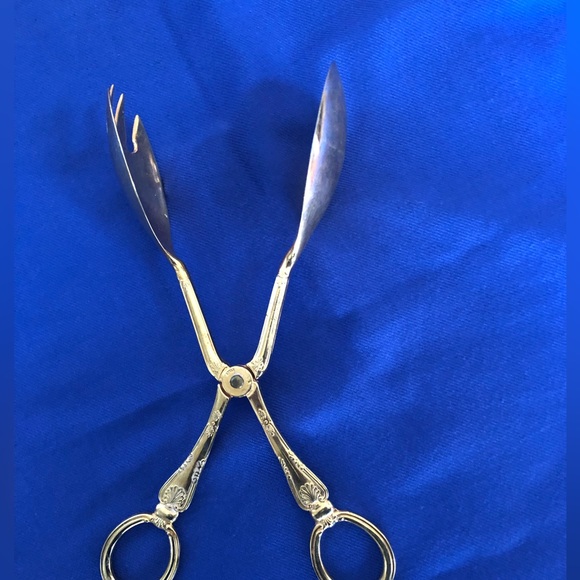 Vintage serving tongs - Picture 3 of 13